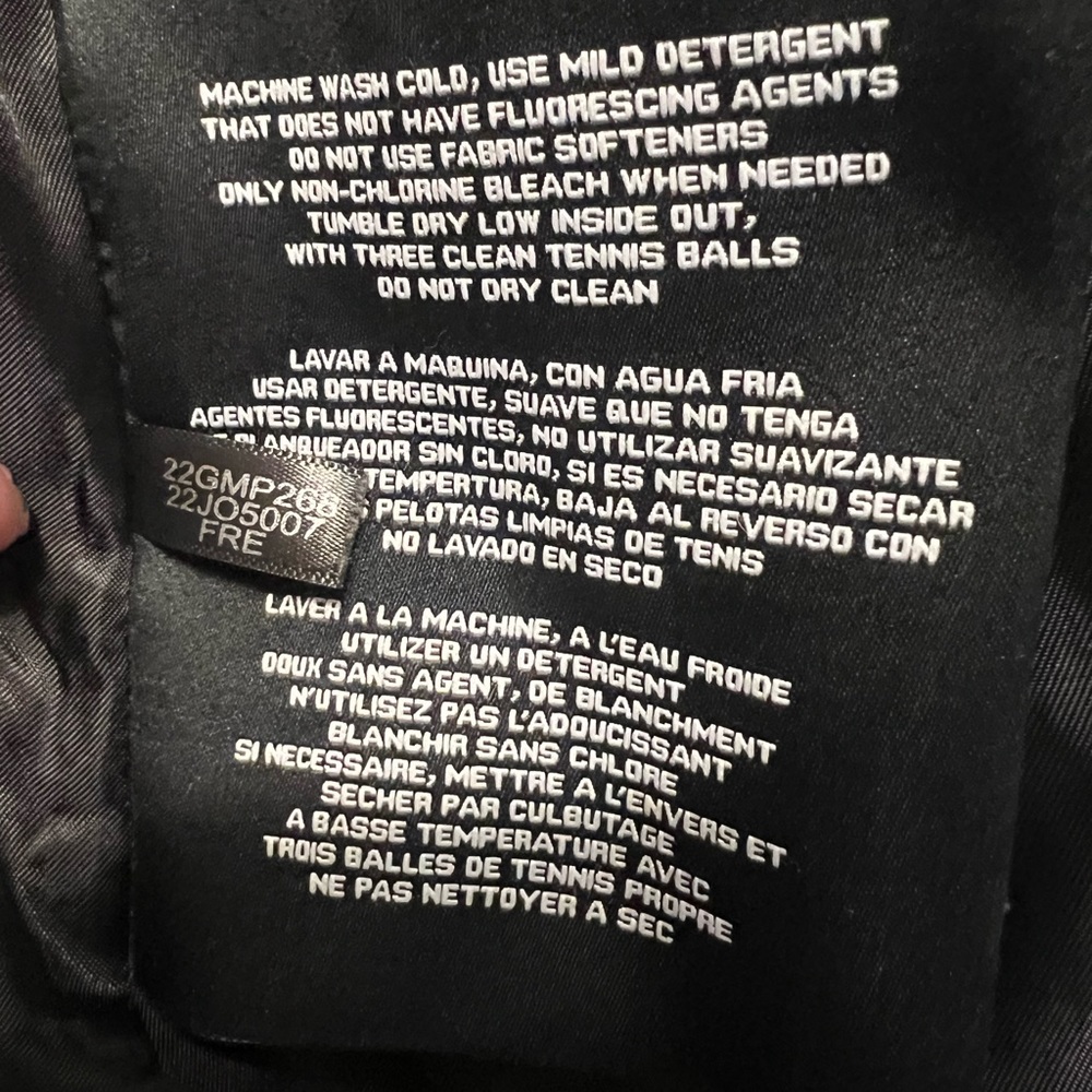 GUESS Faux Fur Hooded Red Winter Jacket - Picture 5 of 6